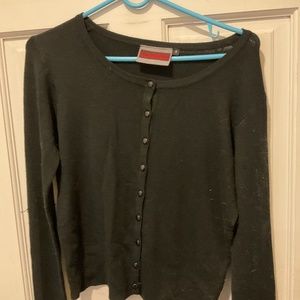 Zodiac wheel black sweater